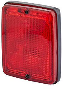 HELLA 2NE 003 236-001 Nebelschlussleuchte - Halogen - Anbau/Einbau - Lichtscheibenfarbe: rot - links/rechts