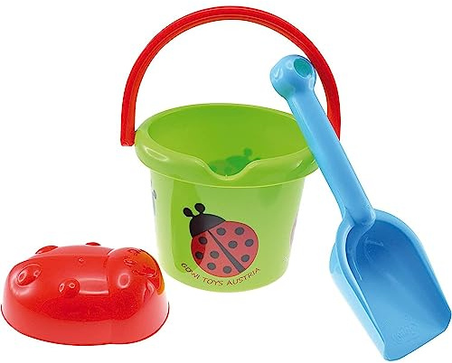 Gowi 558-31 Sand Set Käfer, 4teilig, Sandkästen und Sandspielzeug