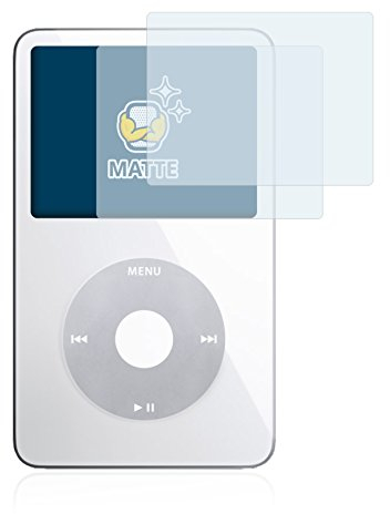 brotect Protection Ecran Anti-Reflet pour Apple iPod classic video Display (5ème Gen.) (2 Pièces) - Film Mat