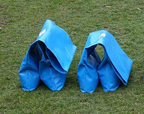 Agility tunnel supporting sandbags / saddlebags „basic“ (TWINPACK) for 60cm Ø Tunnel (tunnel is not included) (blue)