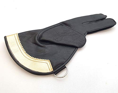 starlingukpk Gants courts de qualité en cuir véritable pour fauconnerie Taille M