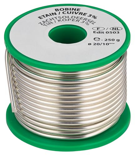 Fil brasure étain - rouleau 250 gr. NOYON & THIEBAULT