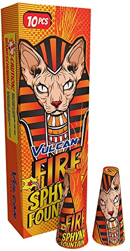 10 Stück Mini Vulkan Gartenfeuerwerk Silvester Feuerwerk Fontäne Zaubersterne Sternenregen Funkenregen