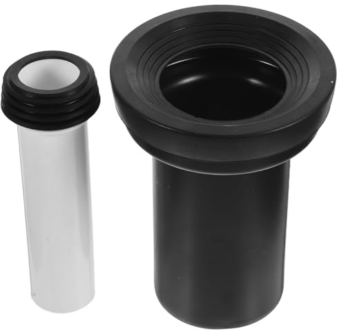 BAZEITFLOW Lengthened Thickened Toilet Connecting Pipe Wall Drain Flush Extension Tube for Home Toilet Supply and Drainage Accessories