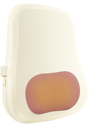 Masajeador De Espalda Para Silla | Masajeador De Cuello Con Calor | Almohada Masajeadora Eléctrica Sin Cable Para Deportes Viajes Hogar Auto