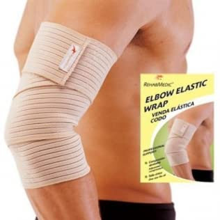 Queraltó Rehab Medic elástica para codo, Bendaggio, Beige