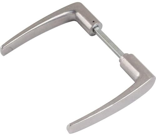 Béquille de porte double aluminium - Carré 6 mm - 1166 - Duval
