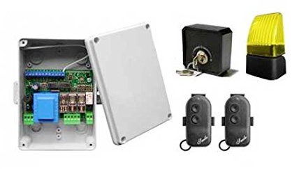 Kit automatisation électronique pour volet roulant, rideaux, avec accessoires Nologo KIT-S2SLED
