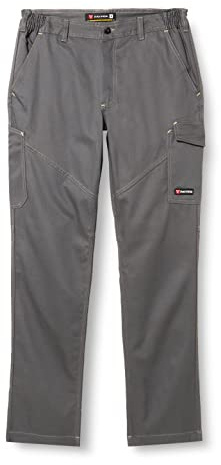 Payper - Pantalone da lavoro WORKER. Col. Blu royal - Smoke (Smoke, M)