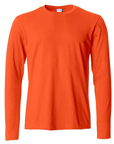 Basic T LS B-Ornge XL