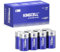 KINGCELL C Batteries 8 Pack, Alkaline Hight Performance C Battery with 7-Year Shelf Life，Long-Lasting Power 1.5V C Cell Battery for Flashlights,Remotes,Clocks,Stereos,etc.