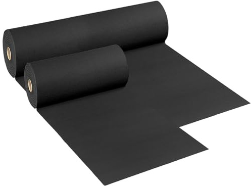 emmevi Tappeto Moquette Nera Antiscivolo Passatoia Corridoio Pavimento Scale Palestra Locale 200x300 Cm