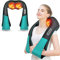 AERLANG Shiatsu Masajeador de Cuello y Espalda con Calefacción, Almohada de Amasamiento Profundo para Oficina en Casa, Masajeador de Hombros para Mujeres, Hombres, Papá, Mamá（No es inalámbrico）