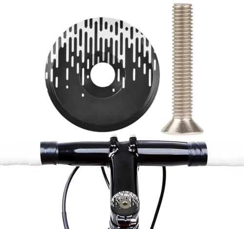Obere Abdeckung des Fahrrad-Steuersatzes,Obere Abdeckung des Fahrrad-Steuersatzes | Abdeckkappen für Mountainbike-Vorbau - Gabelrohr-Steuersatzkappe aus Aluminiumlegierung für intensive Berg-, -C