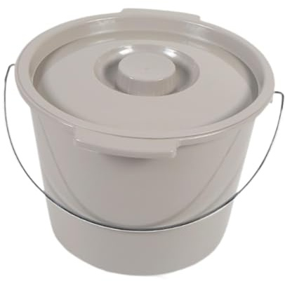 Oshhni Toilette portatile Toilette da viaggio Toilette mobile Toilette leggera Comoda Secchio Toilette da campeggio per campeggio Soggiorno Esterno RV Casa