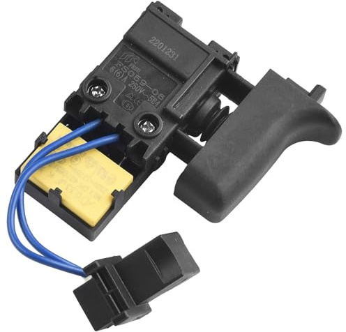 Hasaller Componente interruttore di controllo per utensili elettrici 650588-6 compatibile con DS4010 HR2470T HR2470CAP HR2460 HR2230 HR2470FT Accessorio per trapano a percussione