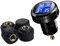 VESAFE Kabelloses Reifendruckkontrollsystem (TPMS), mit 4 externen Kappensensoren (0-87 PSI)