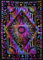 FUTURE HANDMADE Wandteppich, Mandala, Sonne, Mond, Batik, Wandbehang, indischer, Psychedelischer Hippie-Stil, Strandtuch, Überwurf, Bohemian-Stil, Tagesdecke