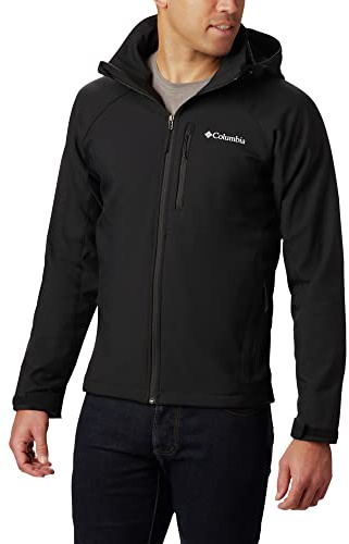 Columbia Cascade Ridge 2 Softshell, Giacca Uomo, Nero (Black), XS