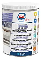 Ica For You FFB30 - Peinture Laquée à Bois Haute Résistance pour Ameublement d'Intérieur, Blanc Satiné - 2,5 L - FFB30-0250