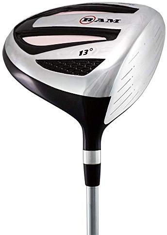 Ram Golf SGS 460cc Driver - Ladies Right Hand - Headcover Included - Steel Shaft
