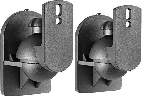 avlink Universal Adjustable Speaker Wall Mounts | Supplied in Pairs