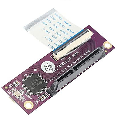 XBERSTAR Adaptador de red SATA 2.5 para Sony Playstation 2 IDE (1 unidad)