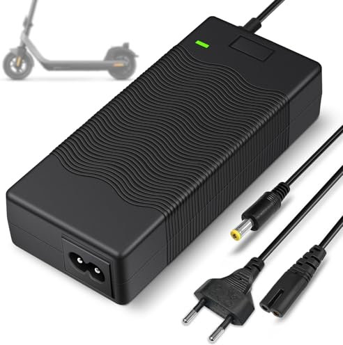 SYACHI Chargeur Trotinette Electrique 42V 2A Bloc d'alimentation pour Trottinettes électriques 36V Batteriei Li-Poly Lithium Chargeur Universelle électrique Scooter DC 5,5-2,1mm Connecteur