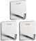 3 Stück klebehaken,Handtuchhaken,Handtuchhalter Ohne Bohren,Haken Ohne Bohren,Wandhaken Selbstklebend,Badaccessoires,Bathroom Accessories,Towel Holder,Badezimmer Handtuchhalter,Handtuch Halter