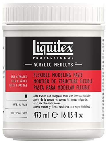 Liquitex 8916 Professional Flexible Modeling Paste Medium, 473 ml