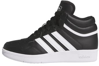 adidas Unisex Kinder Hoops 4.0 MID Shoes, Core Black/Cloud White/Core Black, 39 1/3 EU