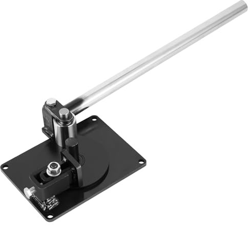 MXBAOHENG Bewehrungsbieger 1-16 mm Doppel-Trennlager Manueller Stabbieger Biegemaschine für Eisenstangen Biegevorrichtung Formenbieger für Rundstahl/Verstärkungsstahl/Flacheisen/andere Metalle
