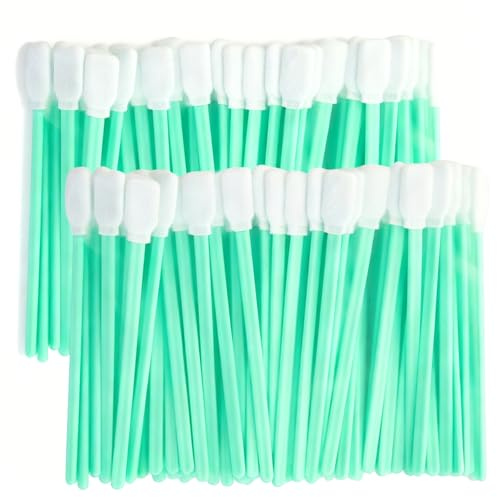TONAUP 100 bastoncini per la pulizia di schiuma, tamponi di cotone per computer, stampanti, testine di stampa, fotocamere, lenti ottiche e dispositivi ottici