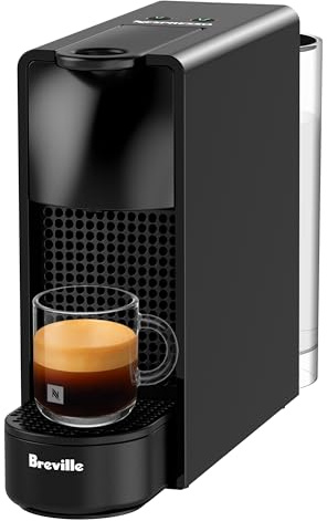 Breville BEC220BLK1AUC1 Nespresso Essenza Mini Espresso Machine, 15.25 x 5.5 x 12.25 in, Black