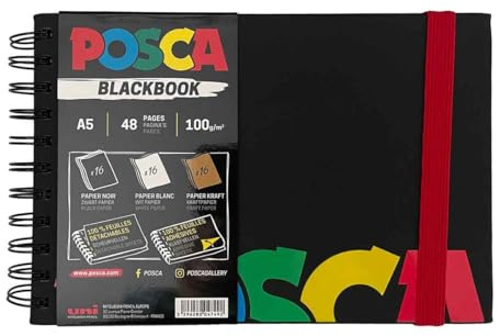 Cuaderno de dibujo Posca A5-48 páginas