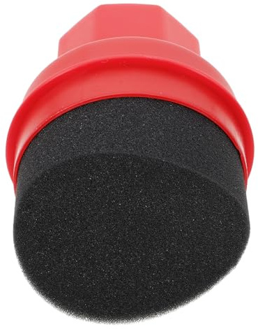 Mikinona Tampon de Polissage Ergonomique pour Voiture Éponge de Lustrage Durable pour Jantes et Pneus Accessoire de Nettoyage Manuel Multifonctionnel Outil Pratique pour Entretien