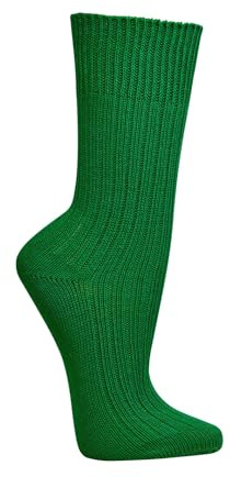 Chaussettes (3 paires) 100% coton biologique | Certifiées GOTS | Sans substances nocives 43-46 vert