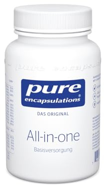 Pure Encapsulations All-in-one | A-Z Vitamine und Mineralstoffe plus Coenzym Q10 in Kombination mit dem Carotinoid Lutein sowie Polyphenolen | 60 vegetarische Kapseln (bis zu 2 Monate)