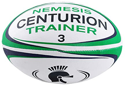 Centurion - Palla da Rugby Nemesis Trainer, Verde (Verde), Size 3