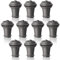 Vacu Vin Wine Saver Vacuum Stoppers – Set of 10 – Airtight Seal for Opened Bottles – Preserves Wine Freshness Up to 10 Days – Reusable & Dishwasher Safe – Compatible with Vacu Vin Wine Saver Pump