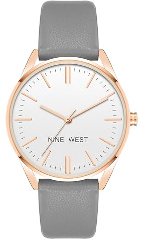 Nine West Women's Strap Watch Grey