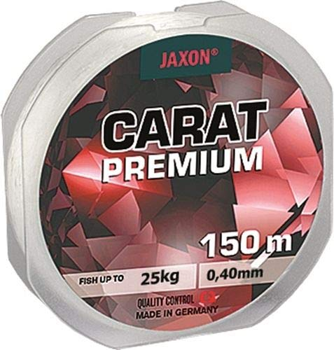 Jaxon Angelschnur Carat Premium 150m Spule 0,10mm-0,45mm Monofile (0,40mm/25kg)