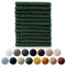 Blumtal Premium Frottier Gästehandtücher Set 12 teilig 100% Baumwolle - Oeko-TEX zertifiziertes Gästehandtuch 12x (30x30 cm) - Ultra saugstarkes Gästetücher Set waschbar °60 - Handtücher Dunkelgrün