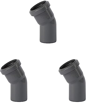 Ostendorf HTsafe Bogen HT-Rohr grau dn 50 30 grad (Packung mit 3)