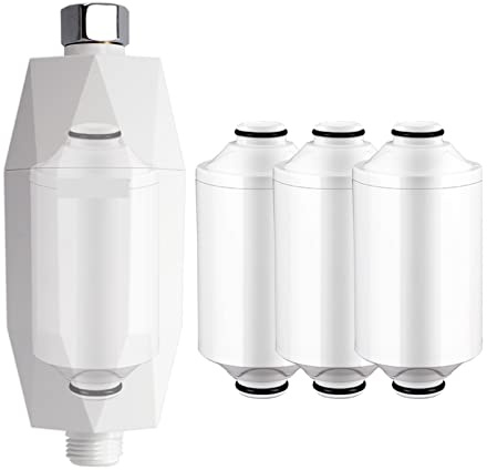 Reverse Osmosis Filters Vitamin C Revitalizing Shower Water Filter - Reduces Dry Itchy Skin, Dandruff, Eczema, Dramatically Improves Skin, Hair for Under Sink Home Kitchen