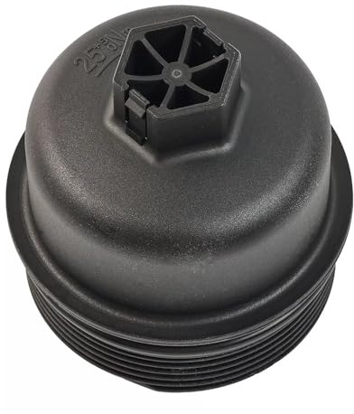 Crozgan Oil Filter Housing Cover Cap Oil Filter Black Seal Cap for Peugeot Expert Tepee 2.0 Hdi 307 308 Mk1 Boxer 2.2 Hdi Partner 1.6 Bipper 1103L7 1103.P8 1103P8 73500070