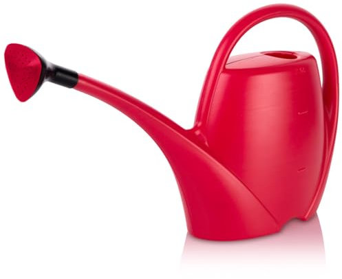 Plastkon Petit Arrosoir avec Pommeau de Douche 2,5 L - Arrosoir Plante en Plastique pour Intérieur et Extérieur - Mini Arrosoirs de Jardin - Couleur Viva Magenta