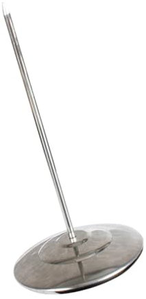 GLEAVI Porte-billets Acier Pour Restaurant Support De Menu Factures Accessoire De Cuisine Bureau Base Ronde Stable Pour Mémos Et Reçus