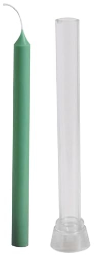 Tapered Candle Mould - Pillar Candle Mould | design kandelaber, värmebeständigt plastgjutverktyg för paraffin-sojavaxblandning gör-det-själv-hantverksprojekt och elegant bordsdekoration