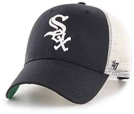 47 Chicago White Sox MLB Most Value P. Branson Noir Blanc Casquette de Camionneur Réglable